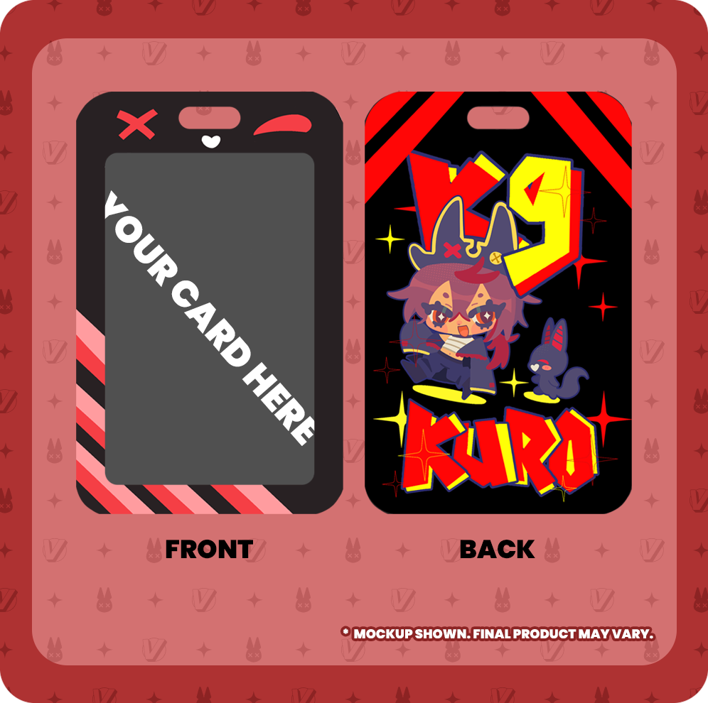 KURO Themed Card Holder (Pre-order)