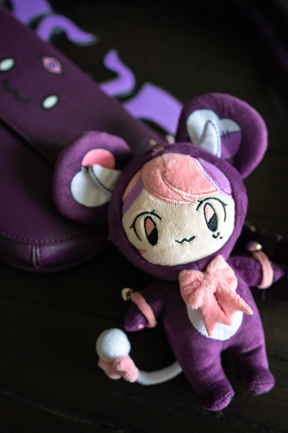 Chibi Mouse Plush Keychain