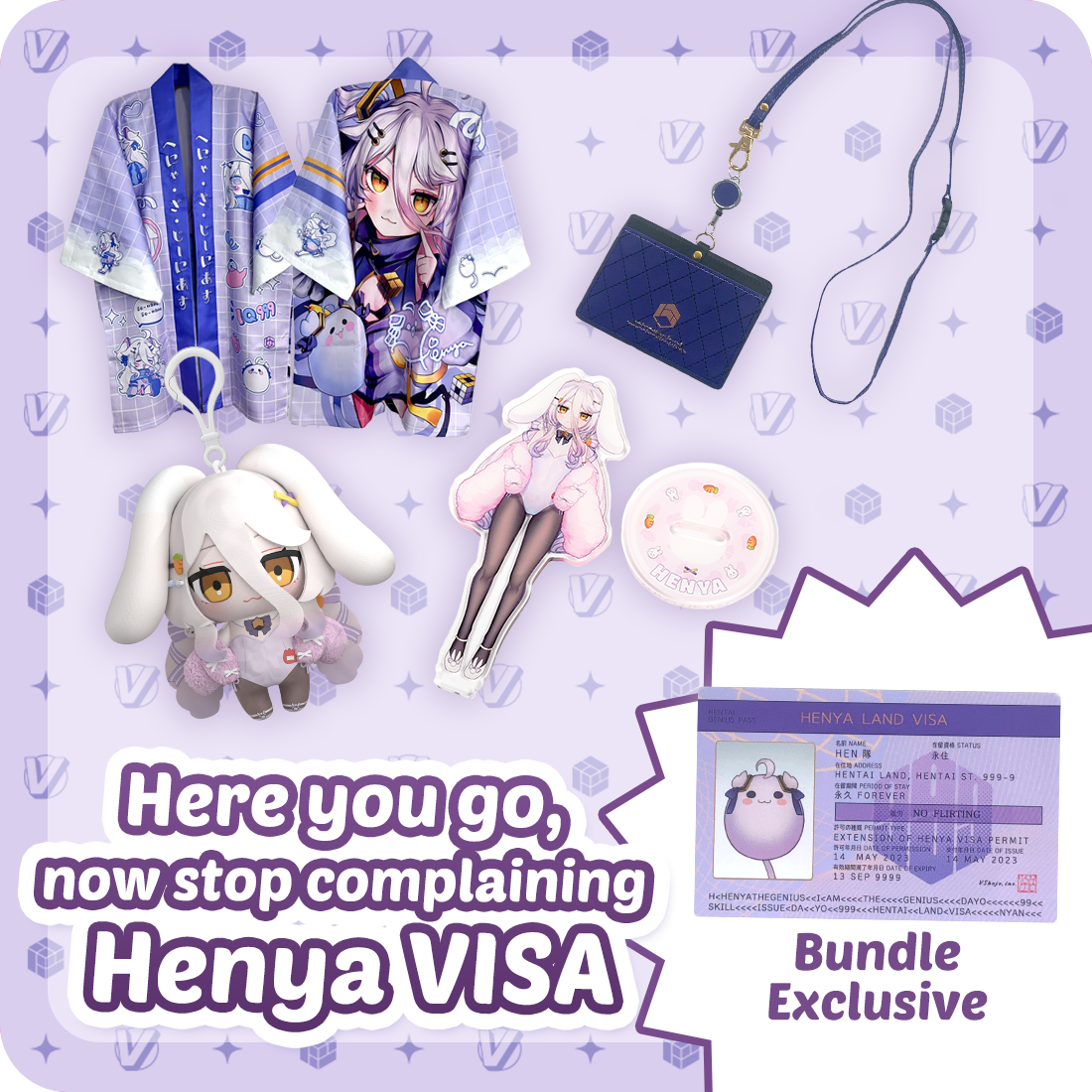 Henya Bunniversary 特典VISA付きフルセット