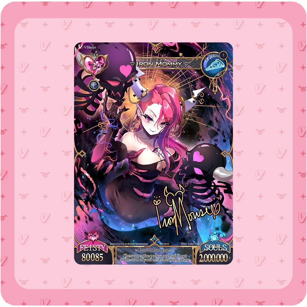 "Iron Mommy" Collectible Card (Pre-order)