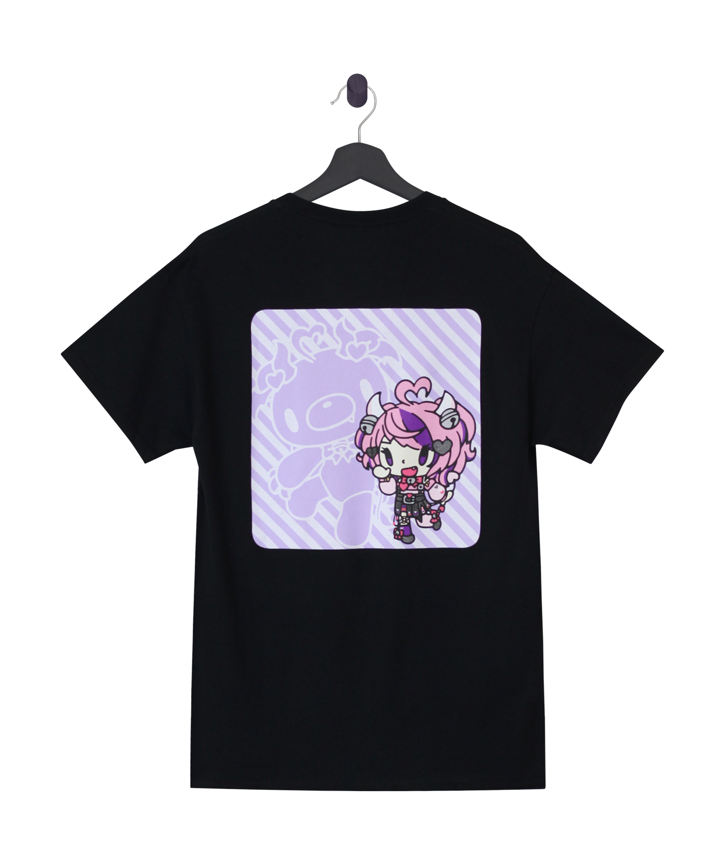 Ironmouse x Gloomy Bear Black Unisex Tee