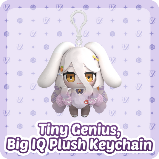 Tiny Genius, Big IQ Plush Keychain (Pre-order)