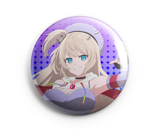 Candy Pop Explosion Hime Button Pin