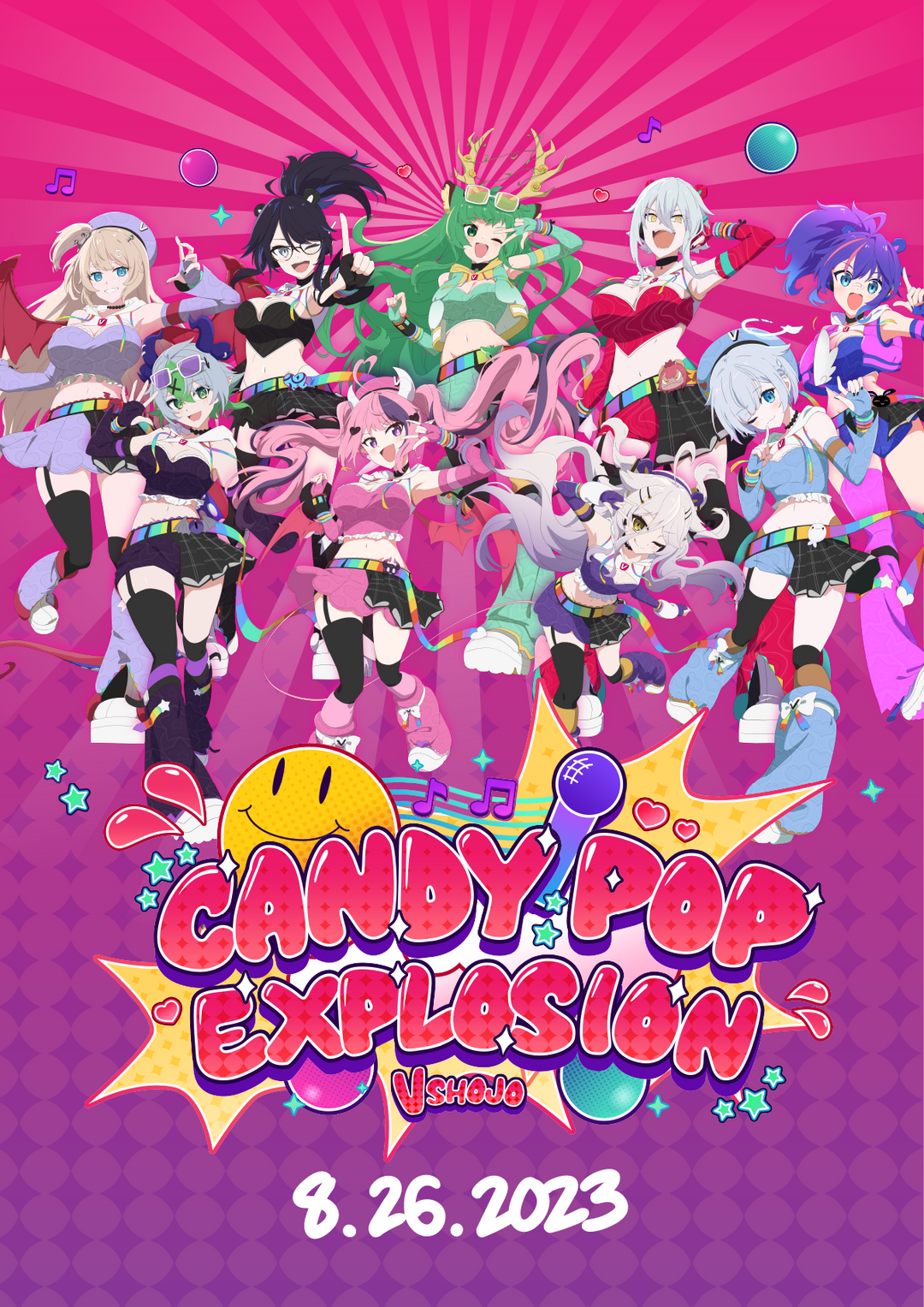 Candy Pop Explosion Poster